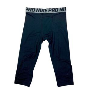 Nike Pro Leggings Youth XL‎ Black Dri-Fit Athletic Running Performance Football